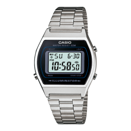 ساعة يد رقمية طراز B640WD-1AVDF من الستانلس ستيل للرجال